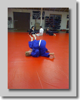 Cole Cabrera in Martial Arts training